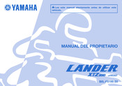 Yamaha LANDER XTZ 250 2019 Manual Del Propietário