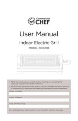 Commercial CHEF CHIG20B Manual Del Usuario