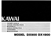 Kawai DX900 Manual Instructivo