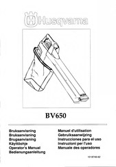 Husqvarna BV650 Instrucciones Para El Uso