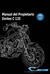 Zontes C 125 2024 Manual Del Propietário