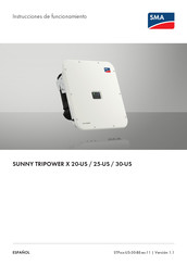 Sma SUNNY TRIPOWER X 20-US Instrucciones De Funcionamento