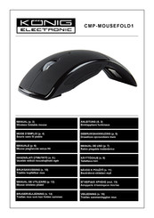 König Electronic CMP-MOUSEFOLD1 Manual De Uso