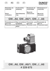 Dungs GWA6 Serie Manual Del Usuario