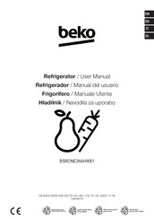 Beko B5RCNE366HXB1 Manual Del Usuario