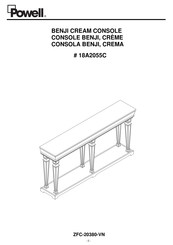 Powell BENJI 18A2055C Instrucciones De Montaje