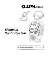 ESPA evopool Silenplus 1 Manual De Instrucciones