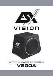 ESX VISION V800A Manual De Uso