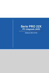 MSI MS-ACD3 Manual Del Usuario