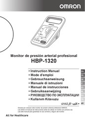 Omron HBP-1320 Manual De Instrucciones