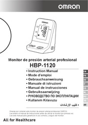 Omron HBP-1120 Manual De Instrucciones