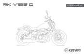 KEEWAY RK V125 C Manual Del Usuario