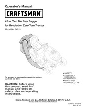 Craftsman 24919 Manual Del Operador