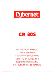 Cybernet CR 80 S Instrucciones De Manejo