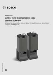 Bosch Condens 7000 WP GC7000WP 150 23 Manual De Servicio
