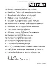 Miele STB 20 Instrucciones De Manejo