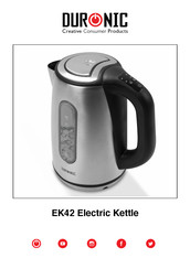 Duronic EK42 Manual De Instrucciones