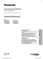 Panasonic CS-YS18TKV Instrucciones De Operación