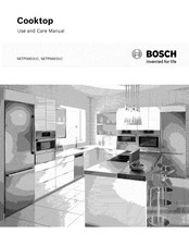 Bosch NETP066SUC Manual De Uso Y Cuidado