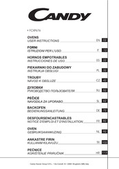 Candy FCXP676 Instrucciones De Uso