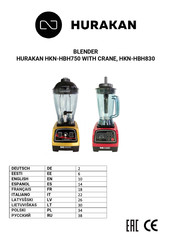 HURAKAN HKN-HBH750 Manual Del Usuario