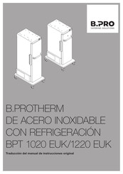 B.Pro B.PROTHERM BPT 1020 EUK Traduccion Del Manual De Instrucciones Originales