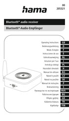 Hama 00205321 Instrucciones De Uso