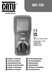 CATU MX-720 Manual De Instrucciones