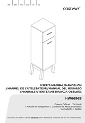 Costway HW66965 Manual Del Usuario