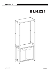 Songmics Vasagle BLH231 Instrucciones De Montaje