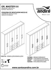 Santos Andirá MASTER 8.6 132311A Manual De Armado Y Uso