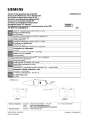 Siemens 3VT9500-8LC10 Instructivo