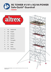 Altrex Safe-Quick RS TOWER 41-S Manual Del Usuario