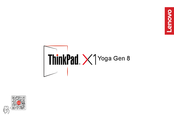 Lenovo ThinkPad X1 Yoga Gen 8 Manual Del Usuario