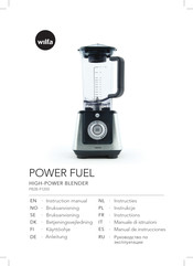 Wilfa POWER FUEL PB2B-P1200 Manual De Instrucciones