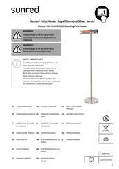 Sunred Royal Diamond Silver Serie Manual