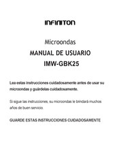 Infiniton IMW-GBK25 Manual De Usuario