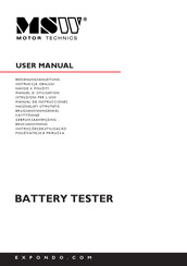 MSW Motor Technics MSW-BLT-2 Manual De Instrucciones