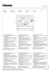 Bticino MyHOMEServer1 Guía Rápida