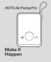 HOTO Air Pump Pro Manual De Instrucciones