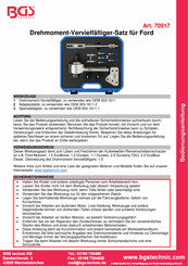 BGS technic 70917 Manual
