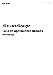 Ricoh ScanSnap Serie Guía De Operaciones Básicas