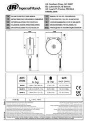 Ingersoll Rand BHR25 Manual De Uso