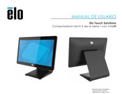 Elo Touch Solutions ESY15iXC Manual De Usuario