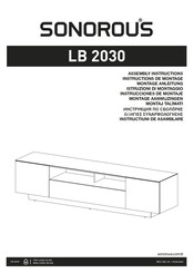 Sonorous LB 2030 Instrucciones De Montaje