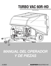 Harper TURBO VAC 60R-HD Manual Del Operador