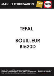 TEFAL BI520D Manual Del Usuario