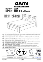 Gami EDEN 104 Instrucciones De Montaje