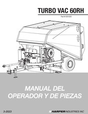 Harper TURBO TV60RE Manual Del Operador