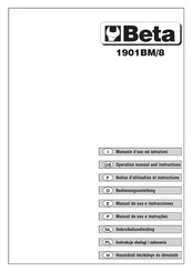 Beta 1901BM/8 Manual De Uso E Instrucciones